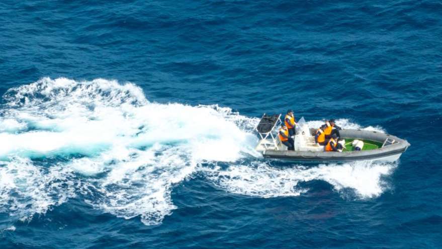 黄岩舰上的海疆卫士