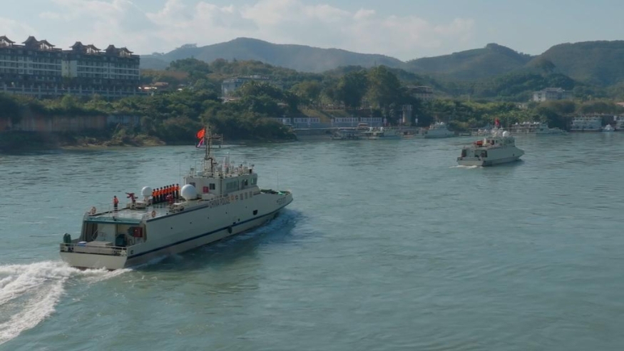 第160次中老缅泰湄公河联合巡逻执法行动圆满结束