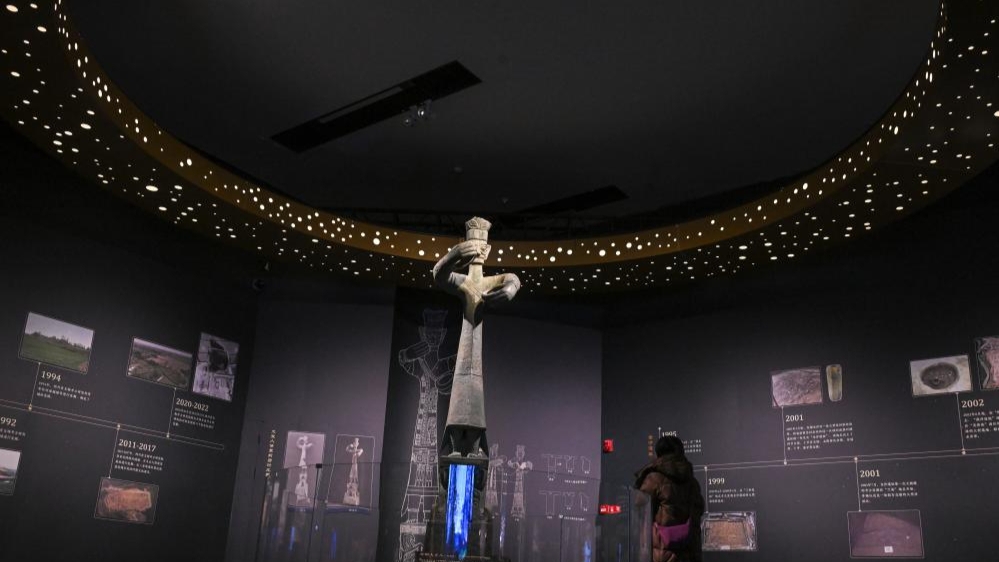 三星堆—金沙遗址古蜀文明展在国博开幕