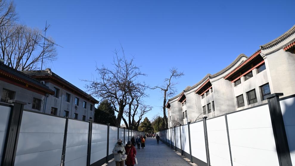 北京先农坛内外坛区域恢复贯通