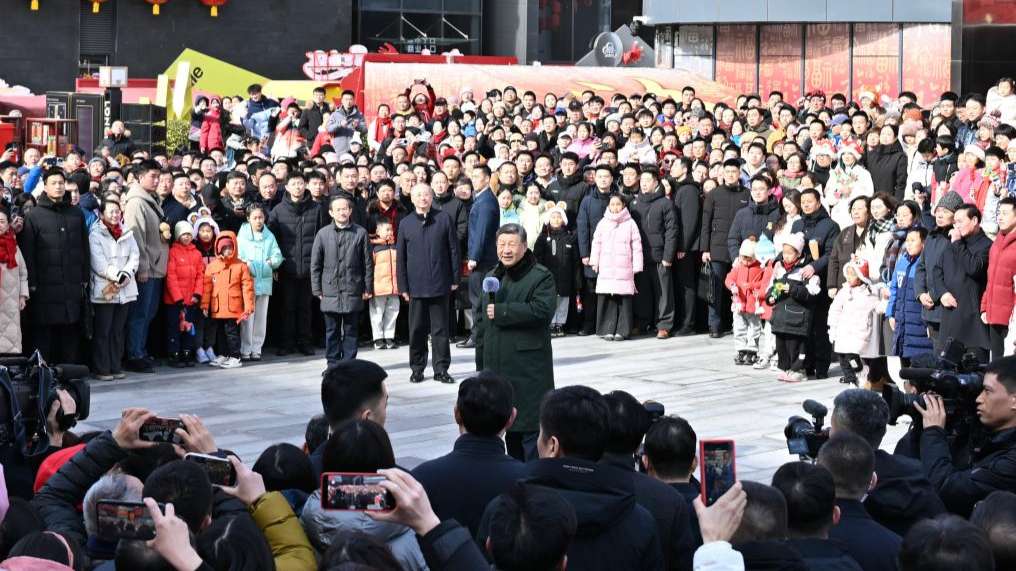 丙午马年春节即将到来之际，“十五五”开局之年首次地方考察，习近平总书记在北京看望慰问基层干部群众。