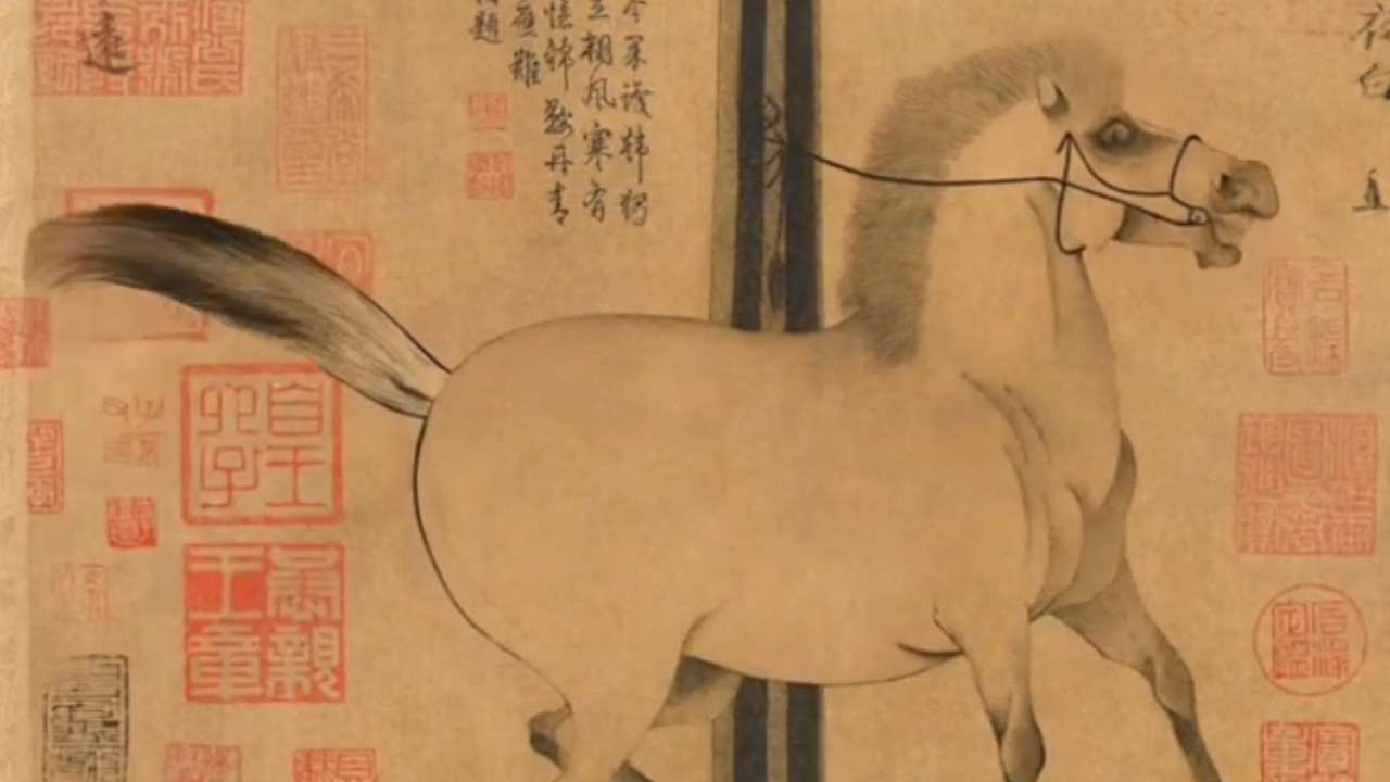 马年说马：画卷上的“神马”